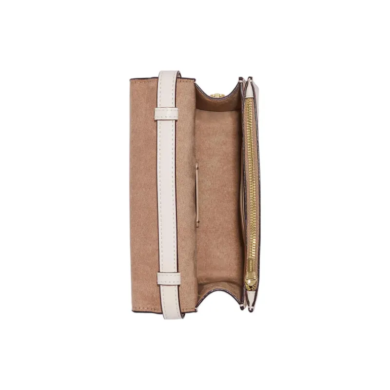 COACH Brynn Coated Canvas With Smooth Leather Shoulder Bag Crossbody Bag Mini Women's White-2
