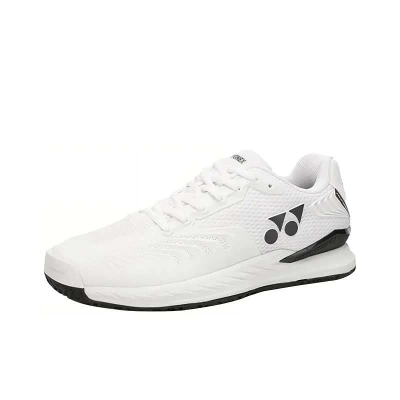 YONEX Power Cushion Eclipsion 4 Impact Resistant Coverage Low Top Tennis Shoes Unisex White-1