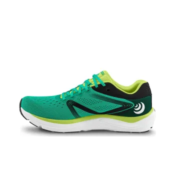 Topo Athletic Magnifly-4 Durable Breathable Lightweight Low-Top Running Shoes Men's Green Black Yellow