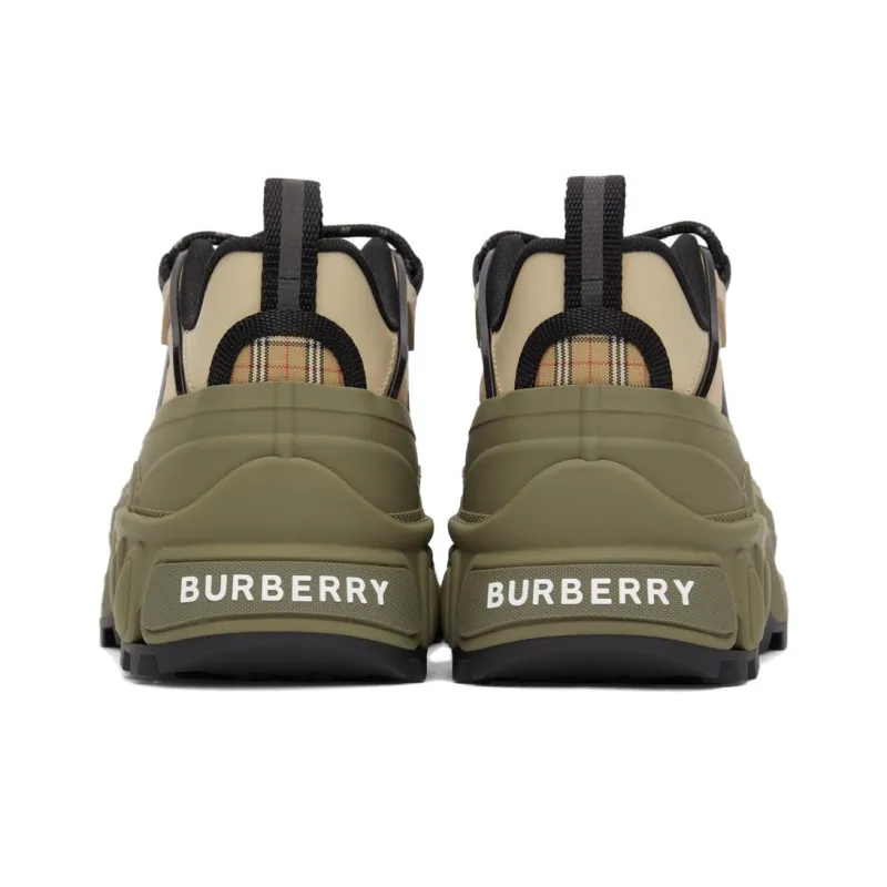 Burberry Arthur Military Green Beige-4