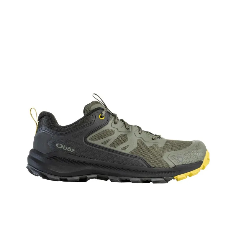 Oboz Footwear Katabatic Cushioned Anti-Slip Wear-Resistant And Water-Resistant Low-Top Trekking Shoes Men's Green-1