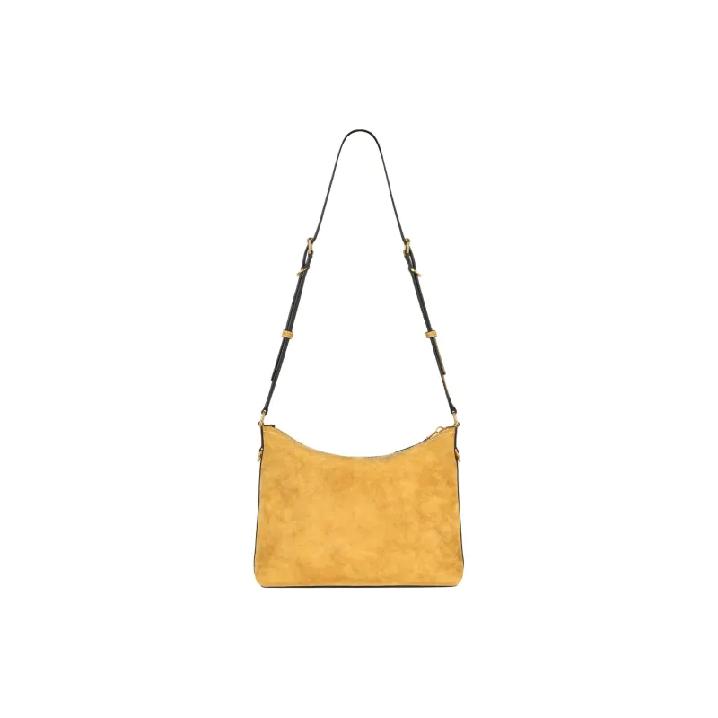 Givenchy Voyou Cow Leather Shoulder Bag, Crossbody Bag Large Size Men's Camel Beige-2