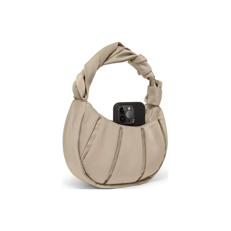 TUMI Leather Handbag Shoulder Bag Crossbody Bag Small Size Women's Ecru-3
