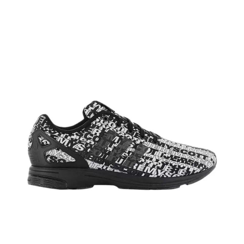 Adidas Jeremy Scott X Zx Flux 'Tech Logo Black'-1
