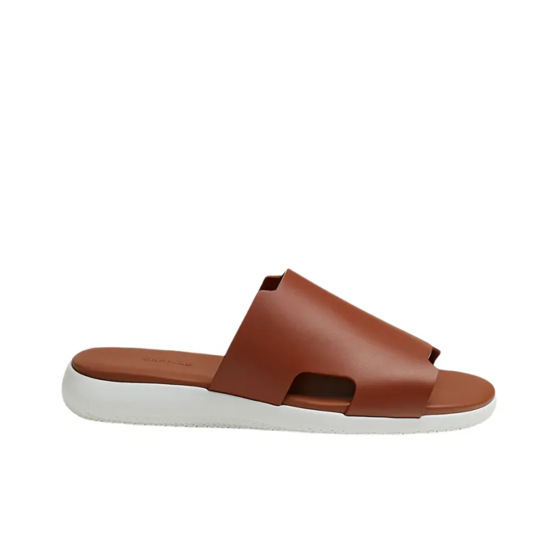 HERMES Stylish Sandal Men's Brown-1