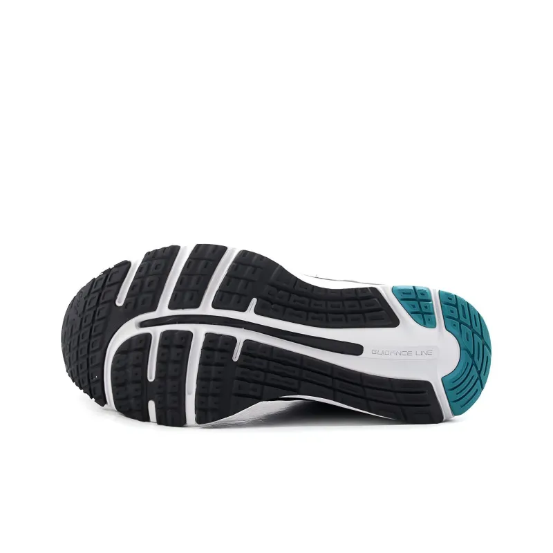 Asics Gel-Cumulus 20 Wear-Resistant Low-Top Running Shoes Men's Black Green-3