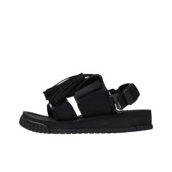 SHAKA Weekender Tassel Beach Sandals Women's Black