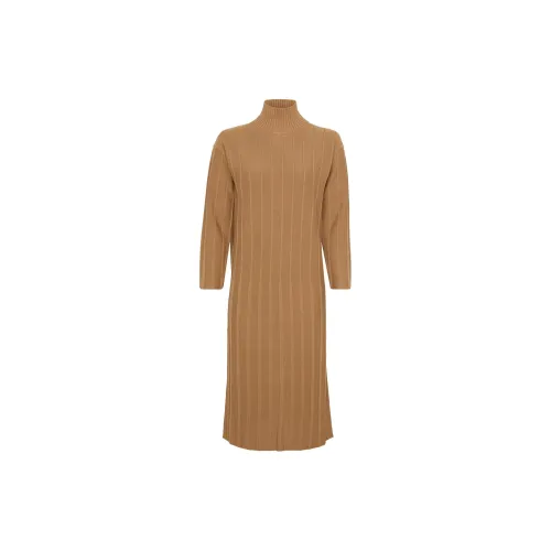 MaxMara Long-Sleeved Dresses Women's Brown