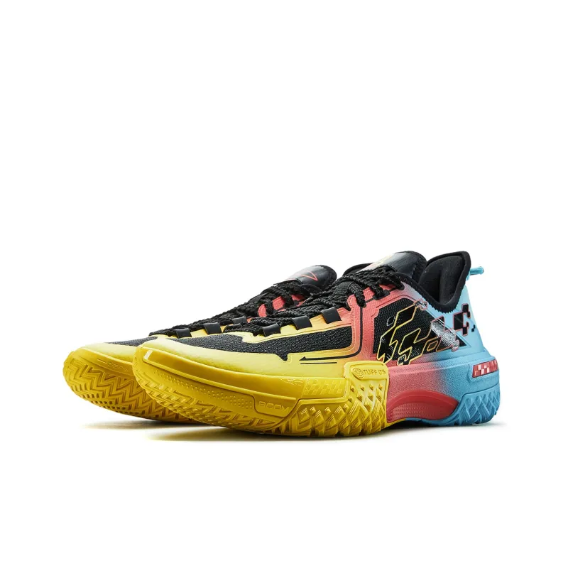 LiNing Shudder Quenching BOOM Technology Low Top Basketball Shoes Men's Black-2