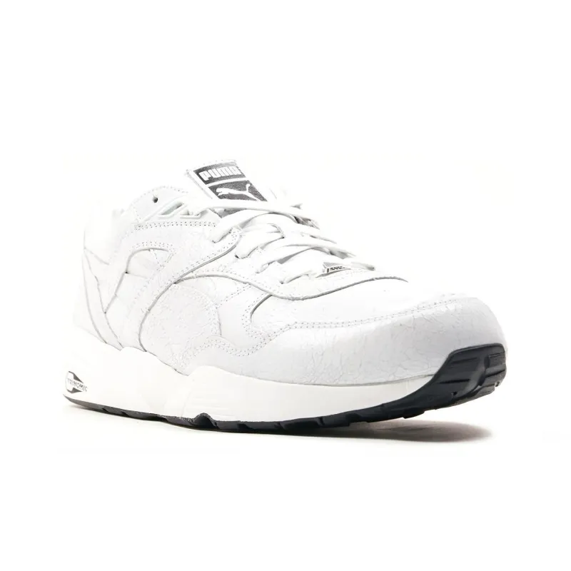 PUMA R698 Trinomic Crckl Wear-Resistant Slip-Resistant Low-Top Casual Shoes Men's White-2