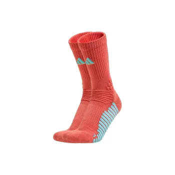 Adidas Basketball Socks Unisex 1 Pack Light Scarlet