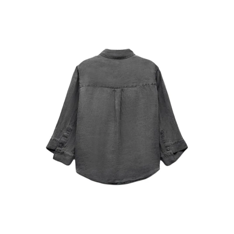 ZARA Shirts Women's Gray-1