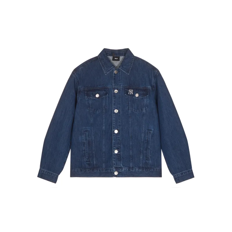 MLB SS24 Denim Jacket Unisex Blue-2