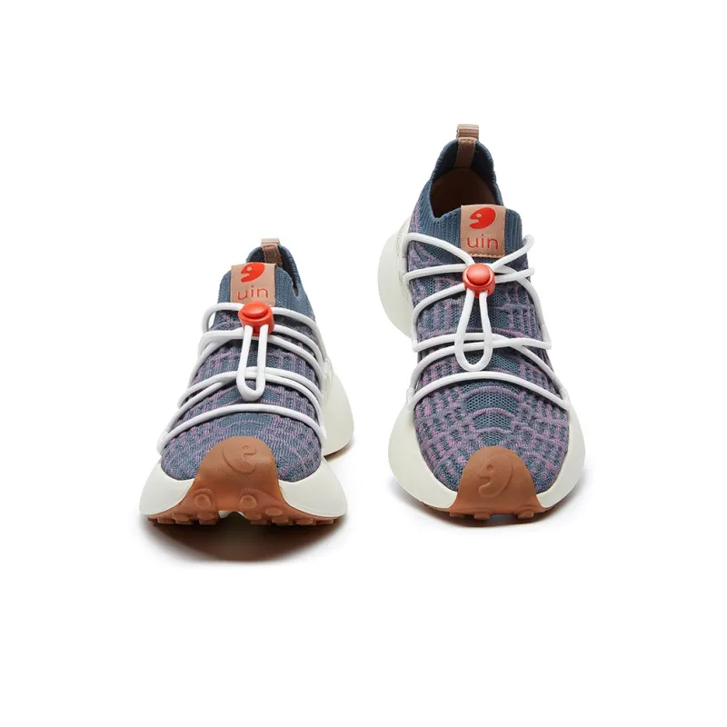 U.IN Painted Travel Shoes Laredo 1&4 Solid Collection Low-Top Casual Shoes Women's-10