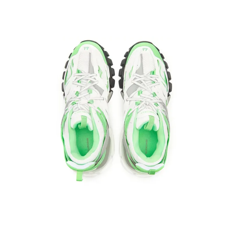 Balenciaga Track Sneaker 'Grey Fluo Green'-3