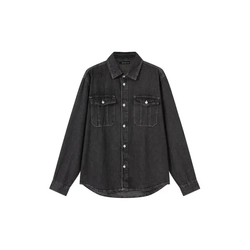 JEANSWEST Shirts Men Black