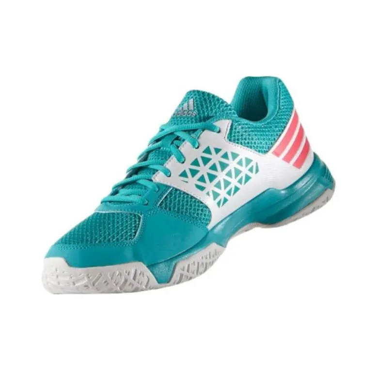 Adidas Adizero Uebers-Chall F4 Cushioning Wear-Resistant Low-Top Badminton Shoes Men's Blue-1