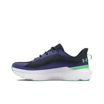 Under Armour Cushioning Wear Resistant Low Top Running Shoes Men's Purple White