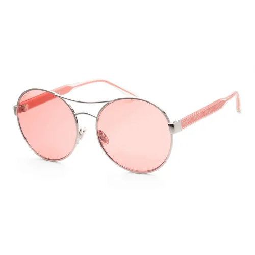 Jimmy Choo Metal Aviator Sunglasses Women's Pink