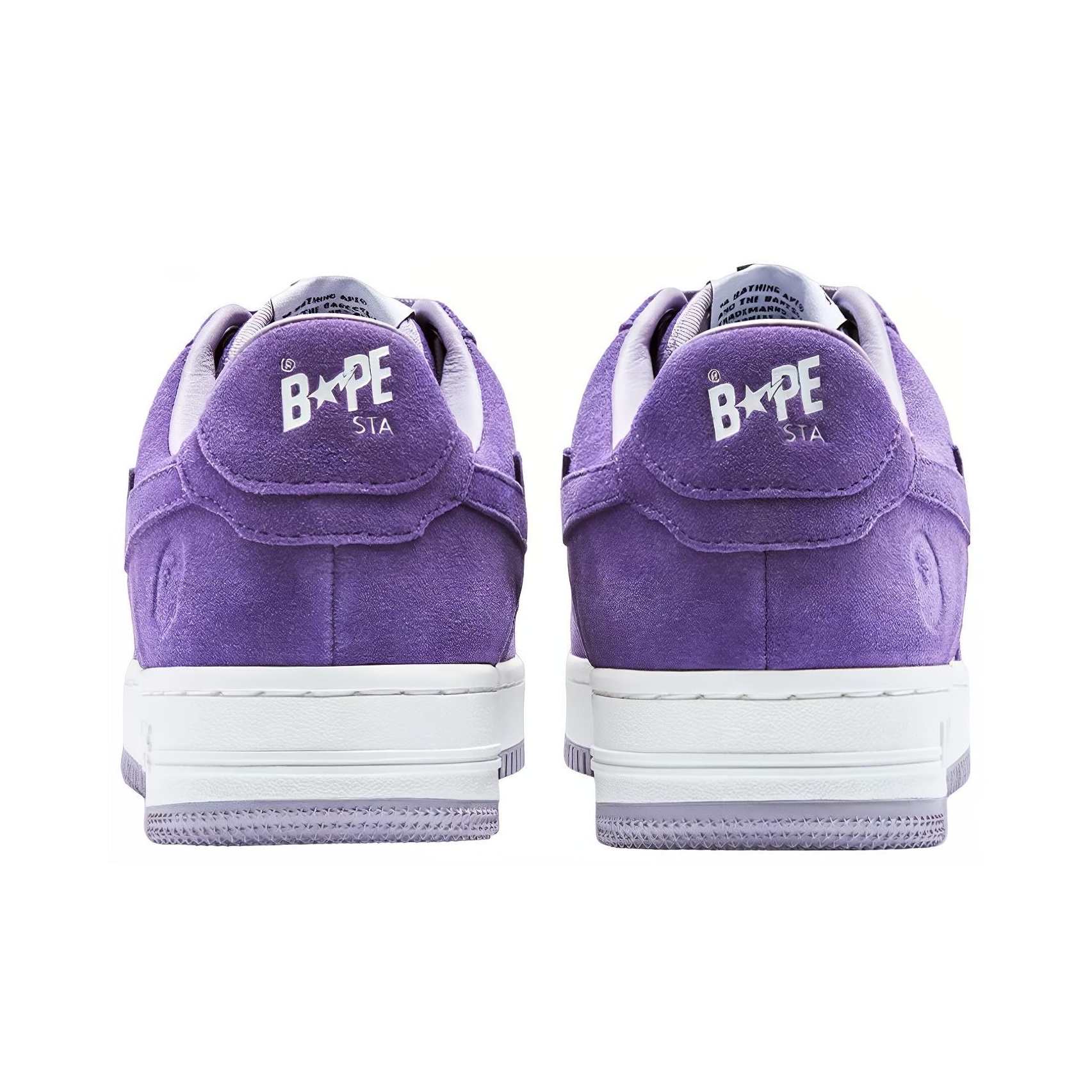 スニーカー A Bathing Ape Bape Sta Suede Purple (2022) BAPE a BATHING APE Bape Sta Suede Purple 2022 US M 8.5 - POIZON