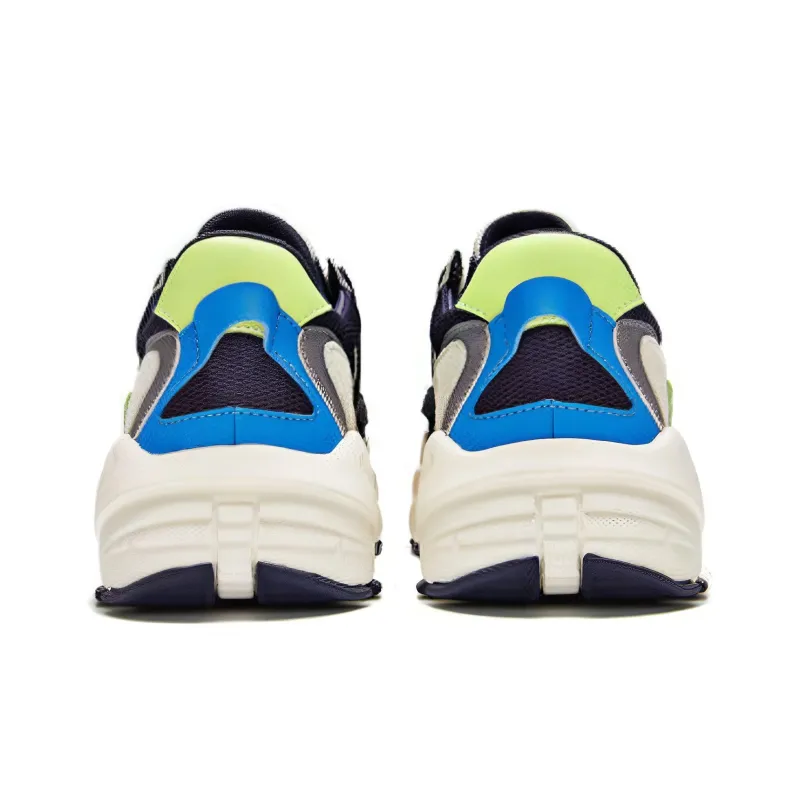 361° Cushioned Slip-Resistant Low-Top Chunky Sneakers Men's Dark Blue-3