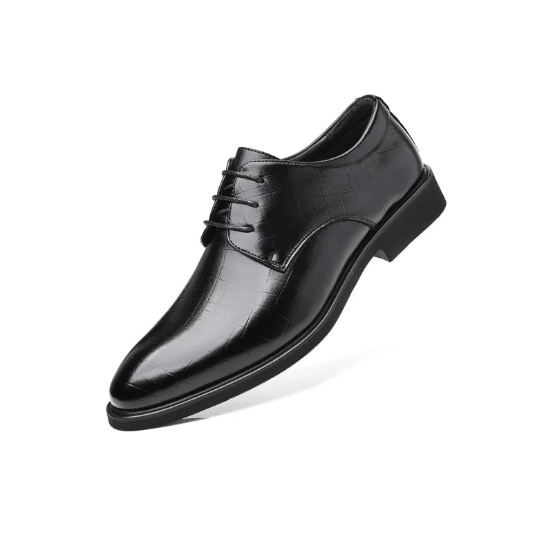 Poitulas Dress Shoes Men's Black-1