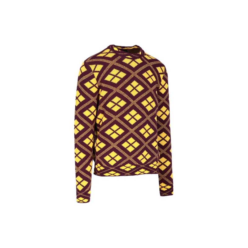 PRADA Sweaters Men Brown-2