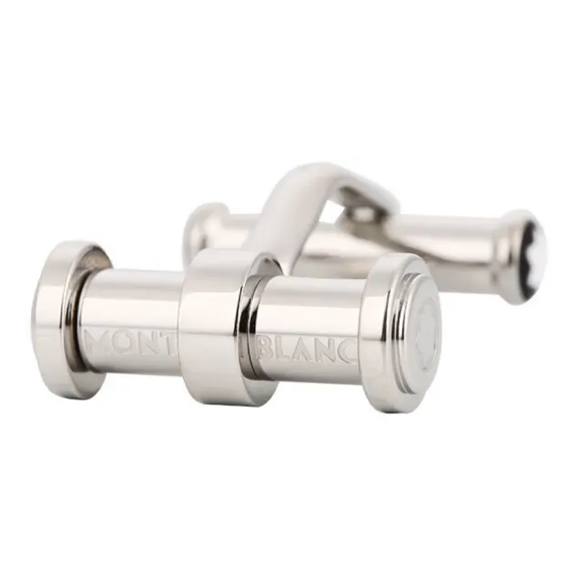 MONTBLANC Metal Cufflinks Men's Silver-1