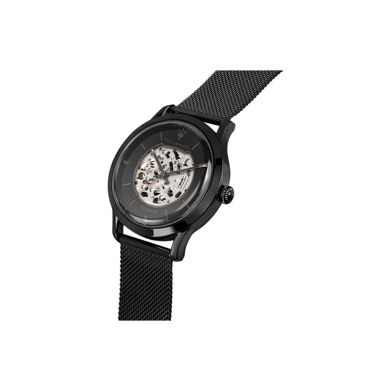 Maserati Wrist Watch Mechanical Movement Black Dial Men's Watches R8823133004-1
