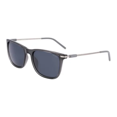 NAUTICA Plastic Rectangular Sunglasses Men's Black