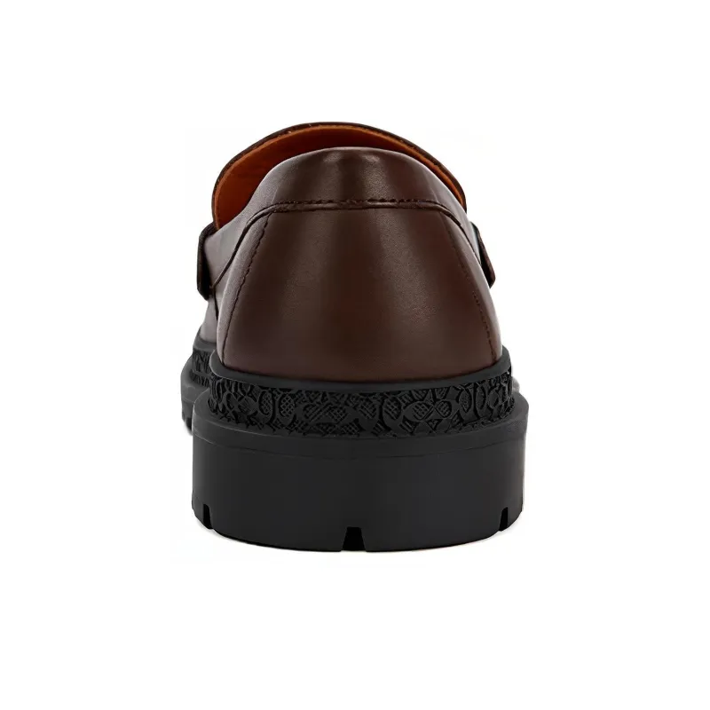 COACH Monogram Jacquard Loafers-4