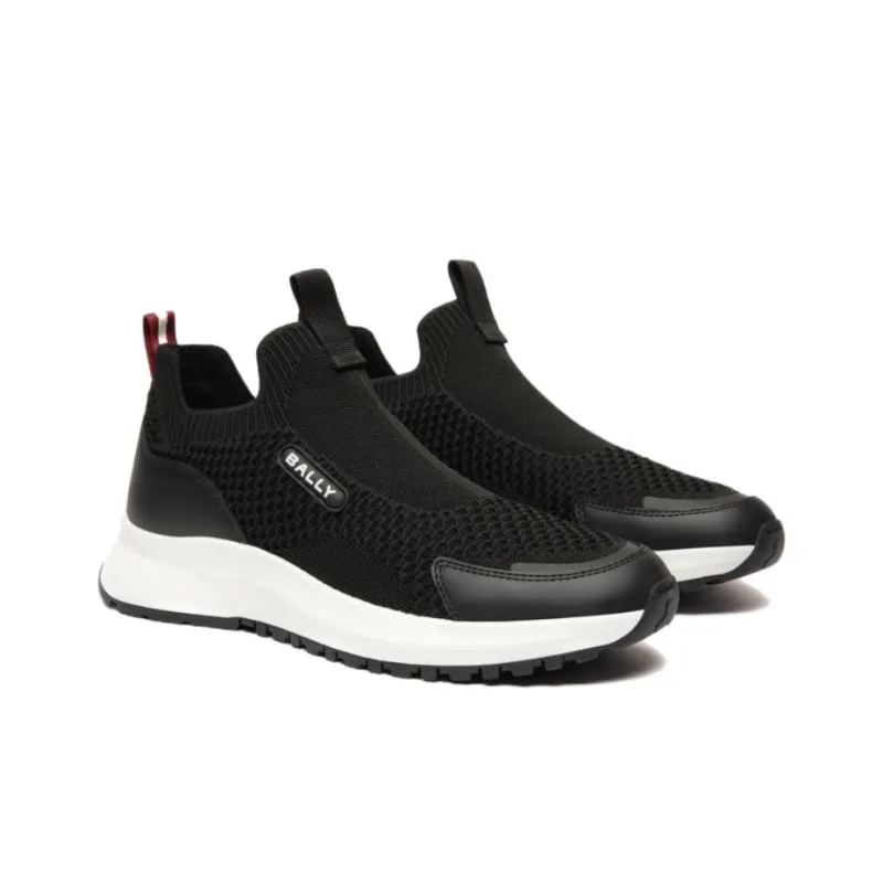 BALLY Logo-appliqué Mesh-panelling Sneakers-2