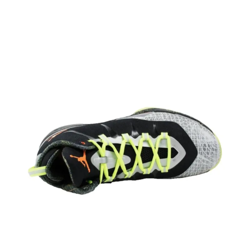Jordan Super.Fly 2 Christmas Black Total Orange Reflective Silver-2