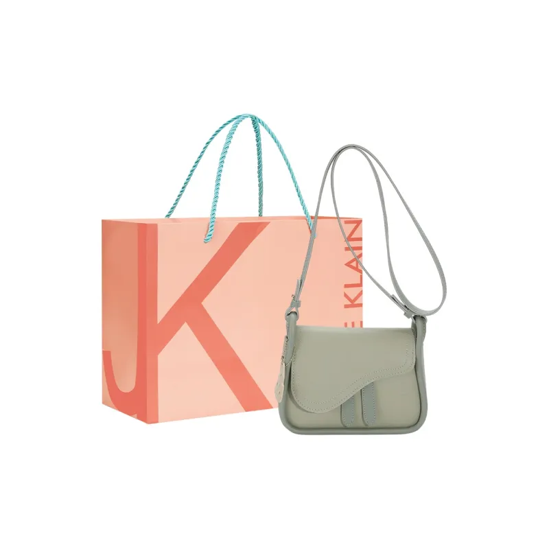 JANE KLAIN PU Saddle Bag Shoulder Bag Crossbody Bag Small Size Women's White/Green/White & Brown/Black-8
