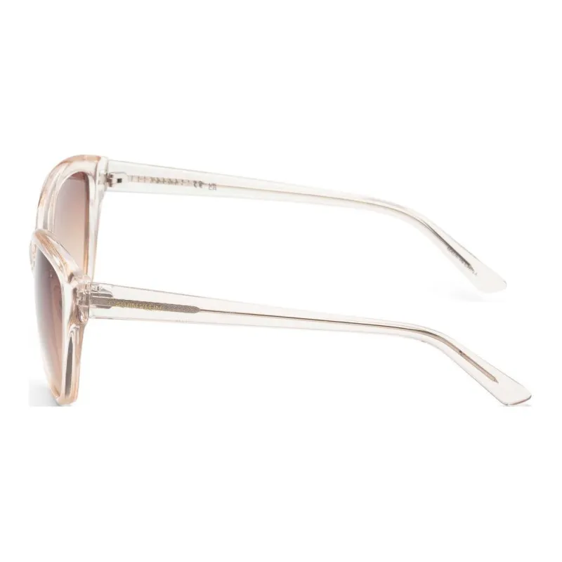 CK/Calvin Klein Acetate Butterfly Sunglasses Women's Transparent-1