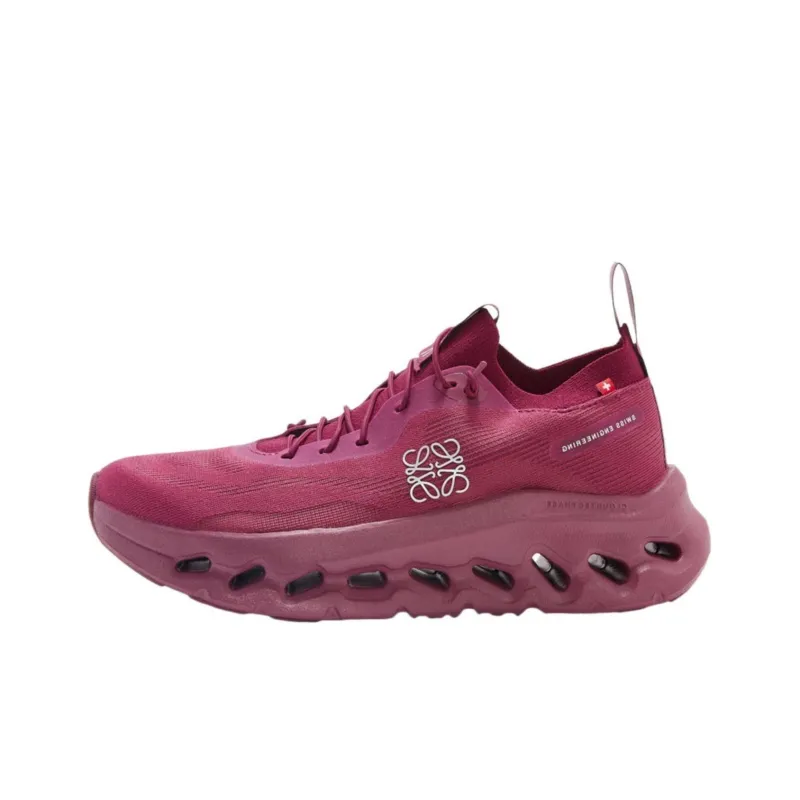 On CLOUDTILT x LOEWE Low Top Casual Shoes Women's Rose Pink-2
