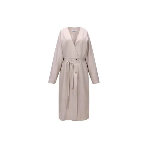 Le 17 Septembre Trench Coats Women's Beige