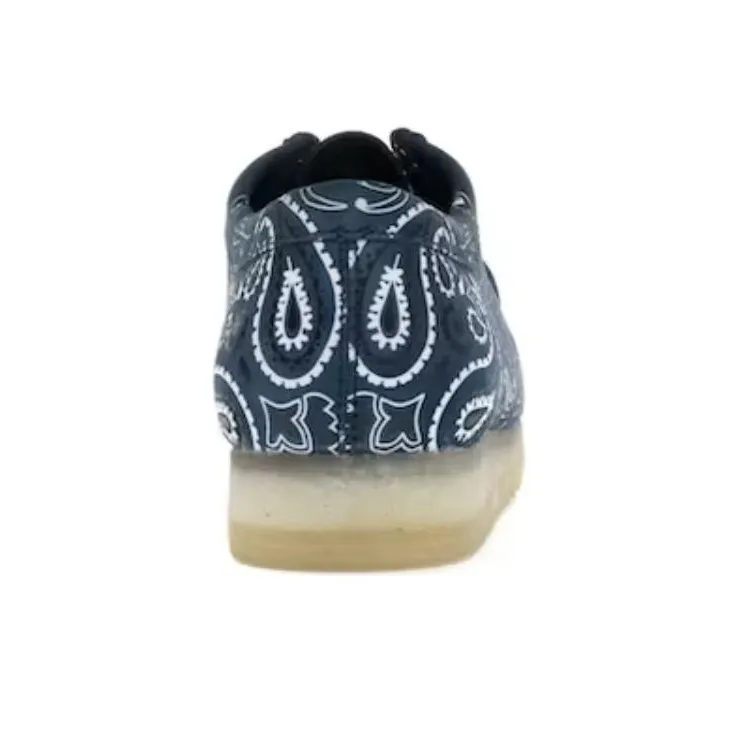 clarks Supreme X Wallabee 'Blue Bandana'-4