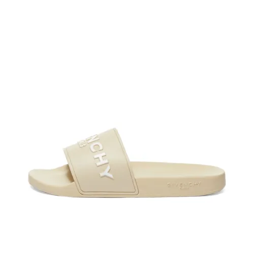 Givenchy Slide Slippers Women's Light Beige