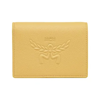 MCM Leather Wallet Mini Women's