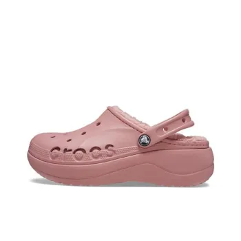 Crocs Baya Platform Lined Clog 'Pink' Women's