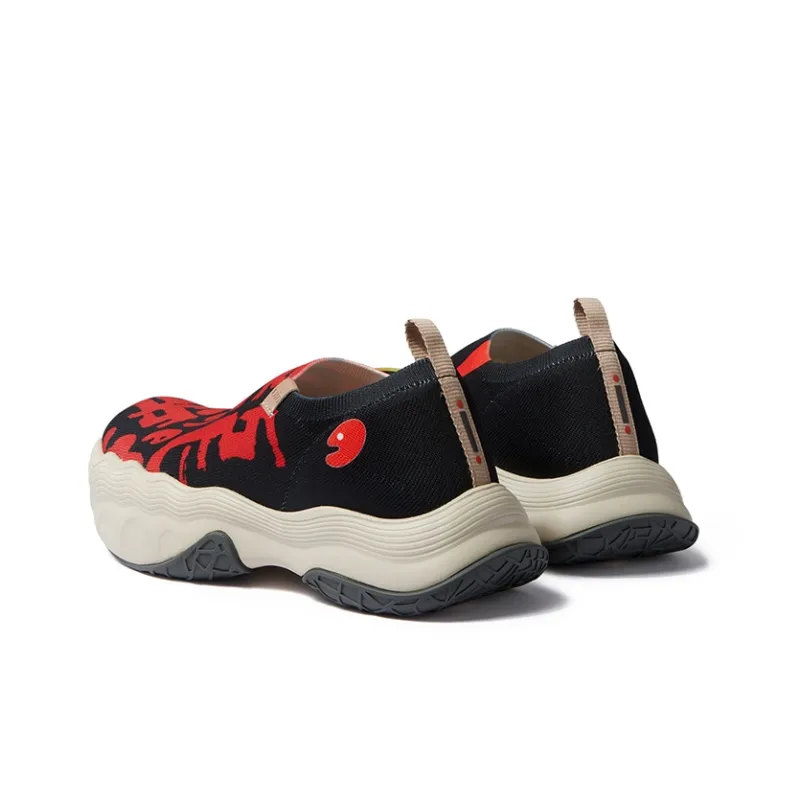 U.IN Painted Travel Shoes Year Of The Dragon TT Low-Top Casual Shoes Men's-12