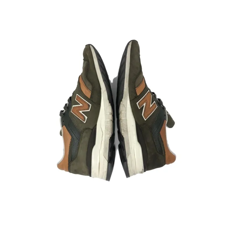 New Balance 997 MiUSA Green Orange-4