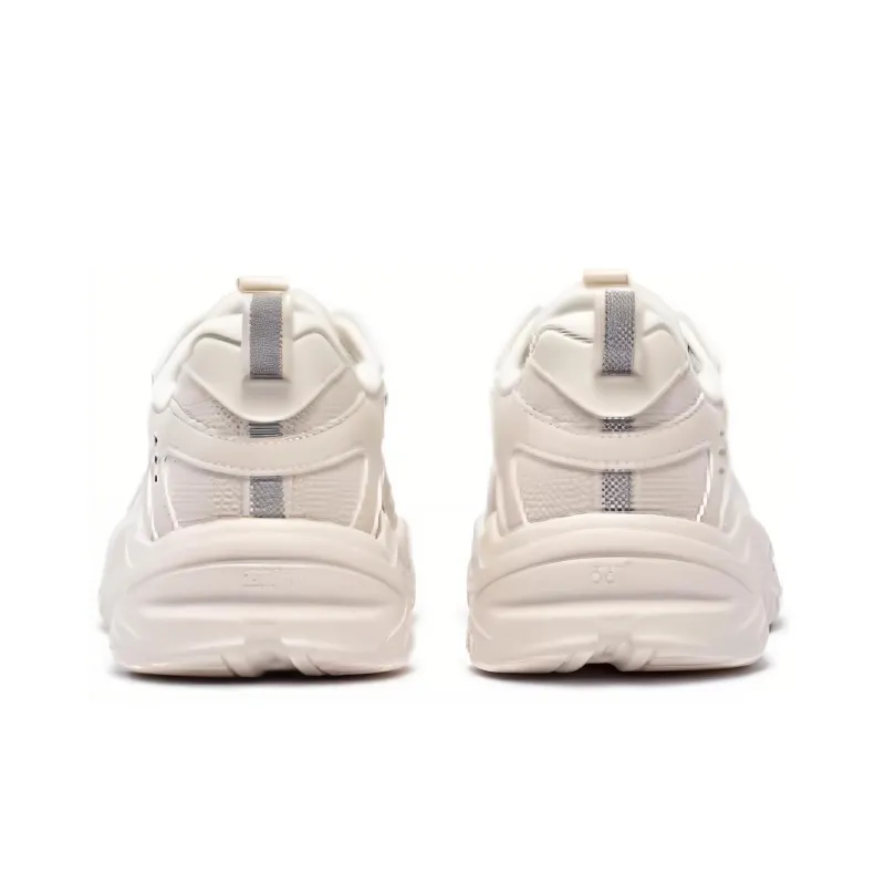 361° Anti Slip Wear Resistant Low Top Laodiexie Men's Milk White-2