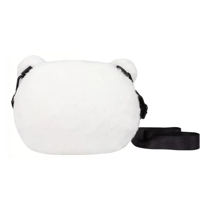 Anta Fabric Shoulder Bag, Crossbody Bag Regular Unisex White-2
