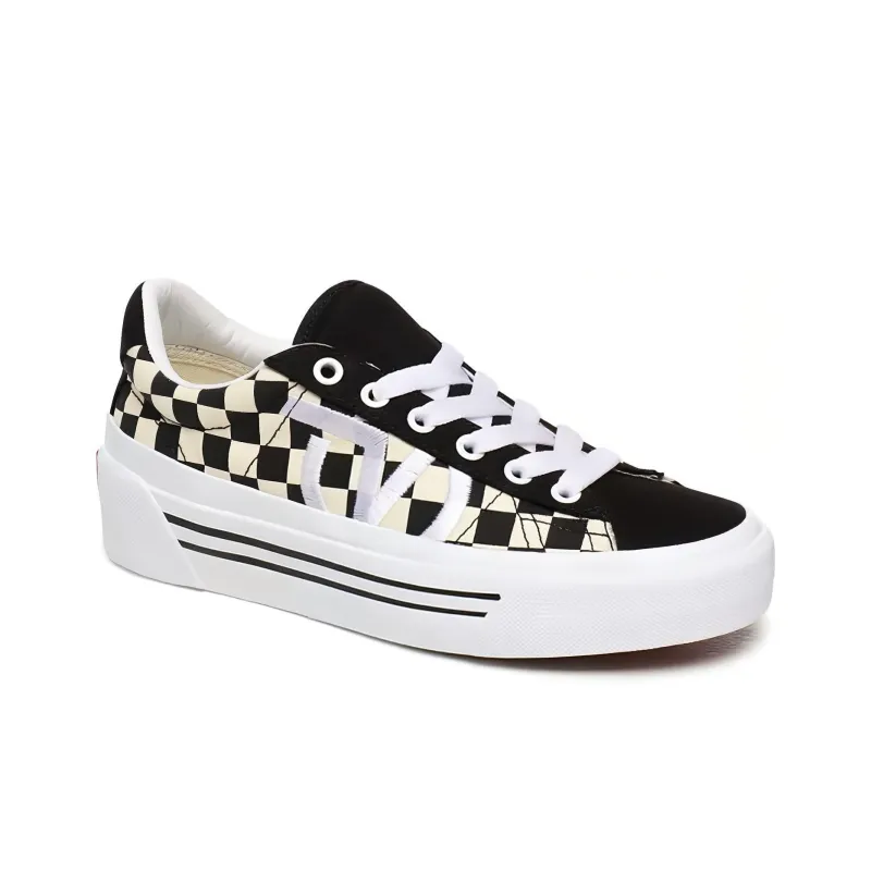 Vans Checkerboard Sid Ni 'Black White' Women's-1