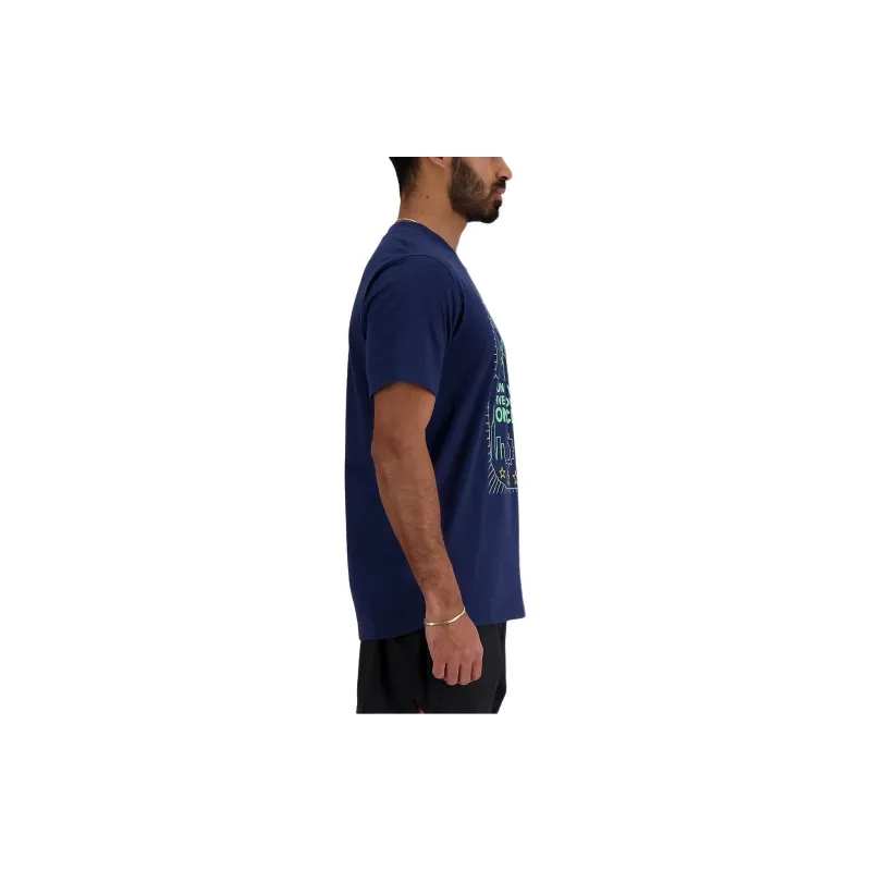 New Balance T-Shirt Men's Navy Blue-2