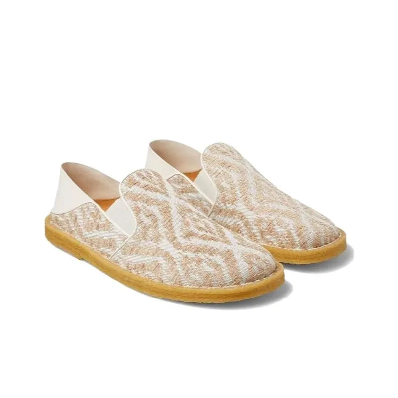 NAPPA x Jimmy Choo Barley Tufted Canvas Men's Casual Shoes Men's Barley-Colored-3