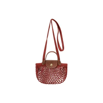 LONGCHAMP Le Pliage Filet Strapped Mini Shoulder Bag