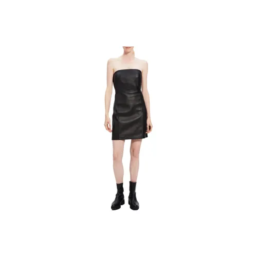 THEORY Sleeveless Dresses Women's Black